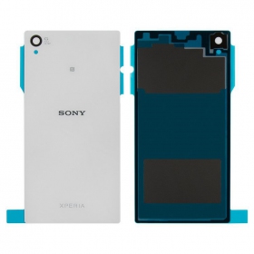 Sony Xperia Z1 L39h C6902 / Xperia Z1 C6903 / Xperia Z1 C6906 / Z1 C6943 baksida / batterilucka (vit)
