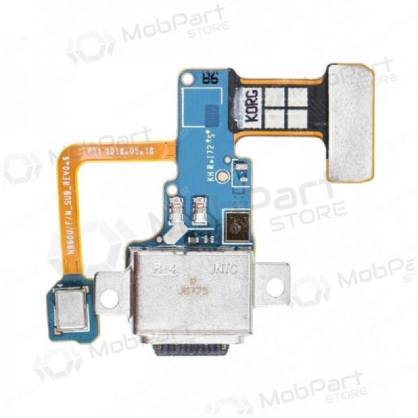 Samsung N960F Galaxy Note 9 laddarkontakt och mikrofon med flex Samsung N960F Galaxy Note 9 laddarkontakt och mikrofon med flex