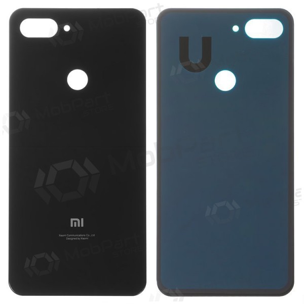 Xiaomi Mi 8 Lite baksida / batterilucka (svart)