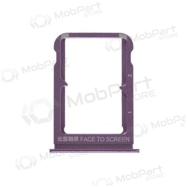 Xiaomi Mi 9 SE SIM korthållare (violett)