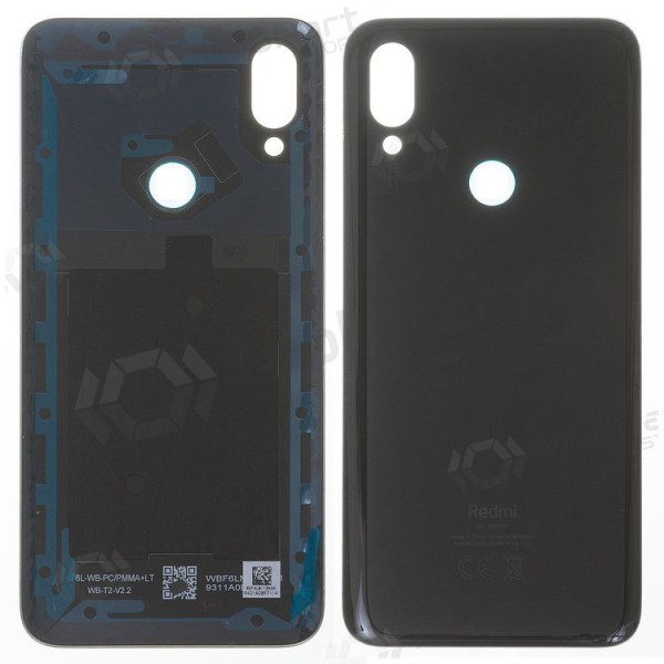 Xiaomi Redmi 7 baksida / batterilucka (svart)