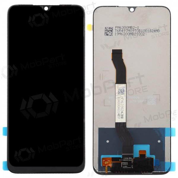 Xiaomi Redmi Note 8T skärm (svart) - Premium