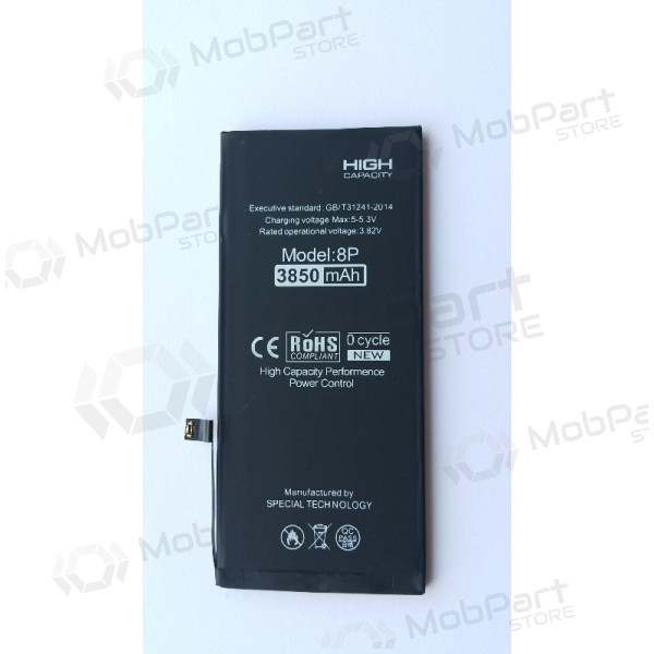 Apple iPhone 8 Plus batteri / ackumulator (ökad volym) (2990mAh)