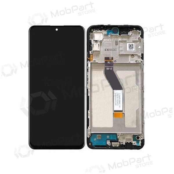 Xiaomi Poco M4 Pro 5G / Redmi Note 11S 5G / Redmi Note 11T 5G skärm (svart) (med ram) (service pack) (original)
