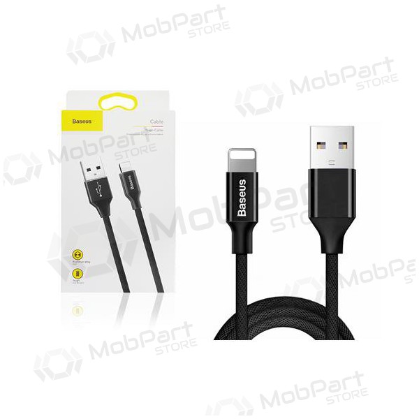 USB kabel Baseus Yiven USB Lightning 1.8m (svart) CALYW-A01