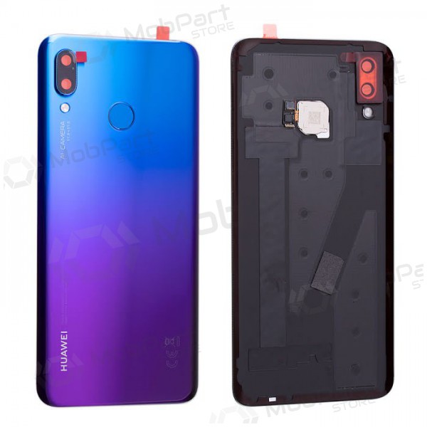 Huawei Nova 3 baksida / batterilucka violett (Iris Purple) (begagnad grade B, original)