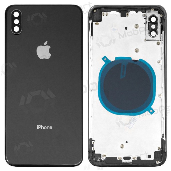 Apple iPhone XS Max baksida / batterilucka grå (space grey) full