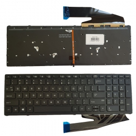 HP ZBook 17 G4, 15 G3, G4, 17 G3, G4, US tangentbord