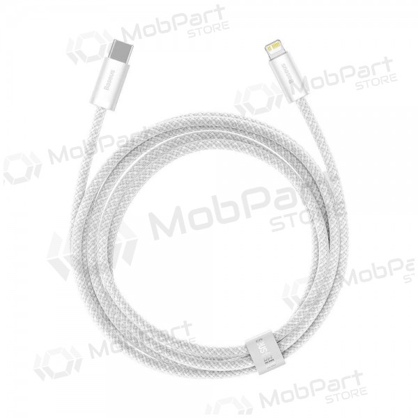 USB kabel Baseus Dynamic Type-C - Lightning 20W 2.0m (vit) CALD000102