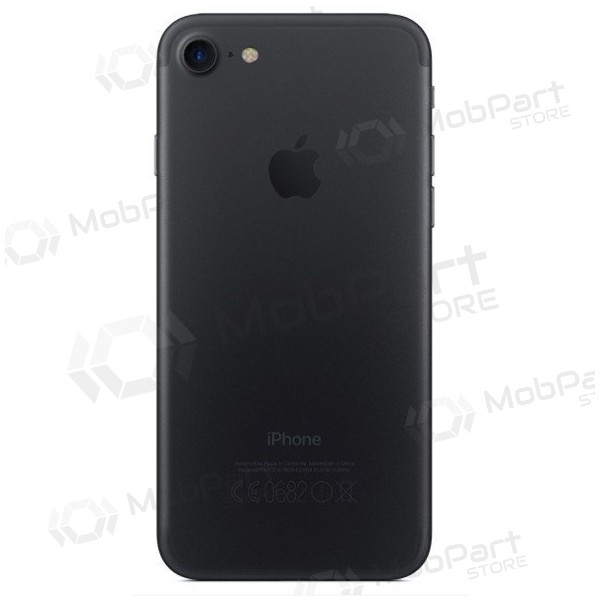 Apple iPhone 7 baksida / batterilucka (svart) (begagnad grade C, original)