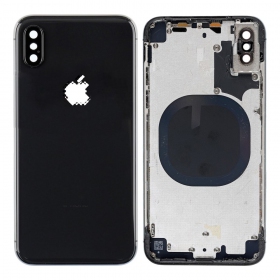 Apple iPhone X baksida / batterilucka (Space Gray) (begagnad grade B, original)