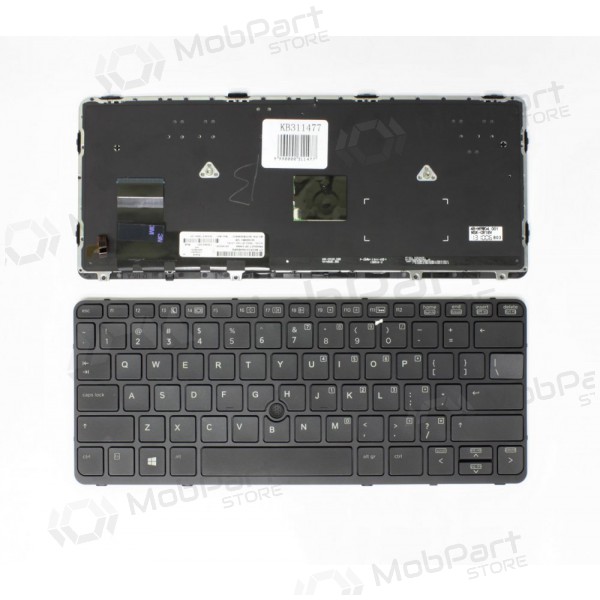 HP Elitebook: 720 G1, 720 G2 tangentbord