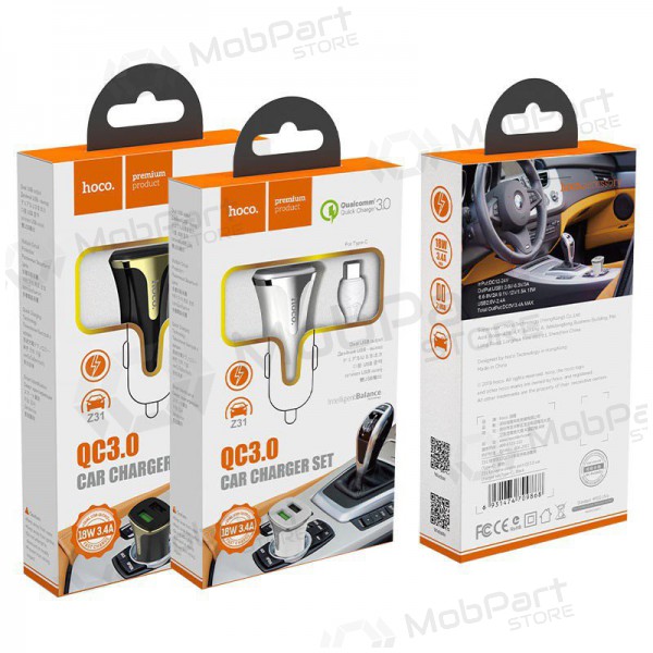Billaddare HOCO Z31 USB + 