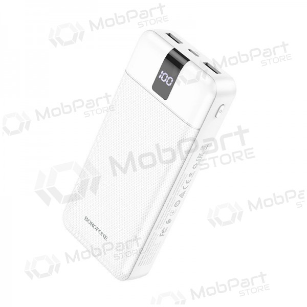 Powerbank Power Bank Borofone BJ20A 5 Output 3 Input 20000mAh vit Powerbank Power Bank Borofone BJ20A 5 Output 3 Input 20000mAh vit