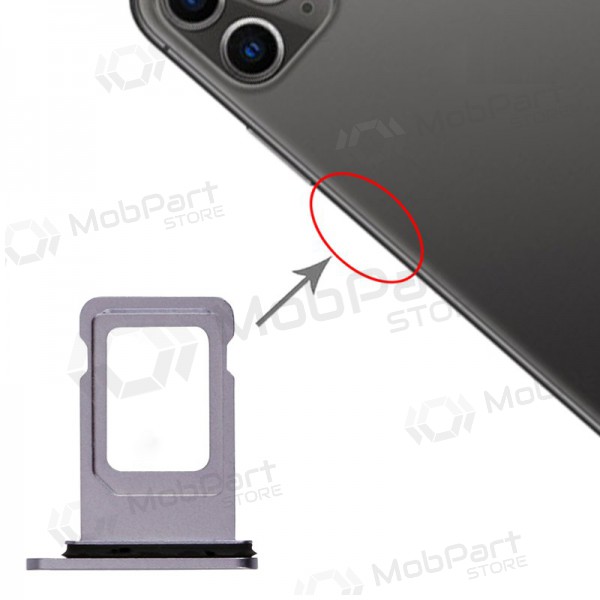 Apple iPhone 11 (Dual) SIM korthållare violetinė (purple)