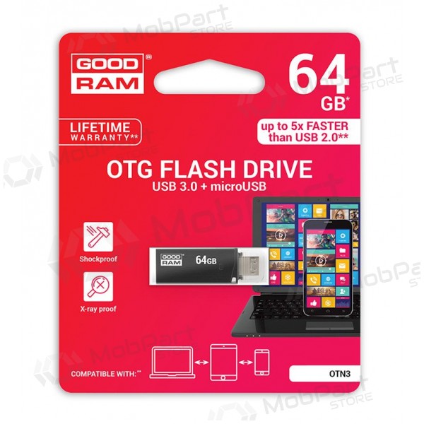USB-minne GOODRAM OTN3 64Gb OTG USB 3.0 + 