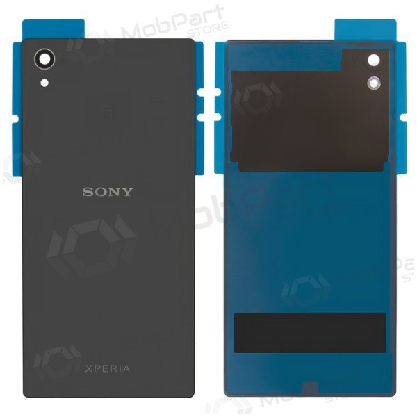 Sony Xperia Z5 E6603 / Z5 E6633 / Z5 E6653 / Z5 E6683 baksida / batterilucka (grå) (grafitinis svart)