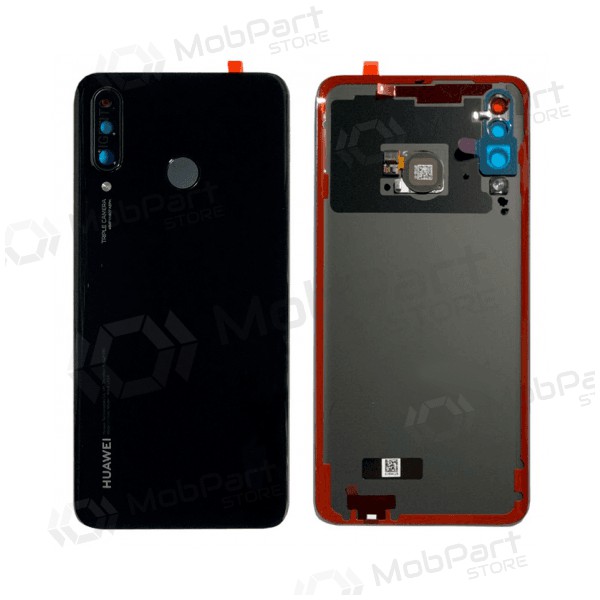 Huawei P30 Lite / P30 Lite New Edition 2020 48MP baksida / batterilucka svart (Midnight Black) (begagnad grade A, original) Huawei P30 Lite / P30 Lite New Edition 2020 48MP baksida / batterilucka svart (Midnight Black) (begagnad grade A, original)