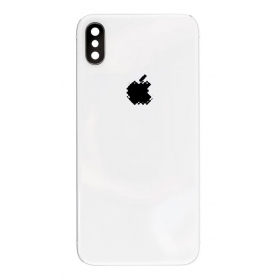 Apple iPhone X baksida / batterilucka (silver) (begagnad grade B, original)