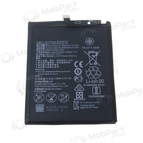 Huawei Mate 10 / Mate 10 Pro / P20 Pro (HB436486ECW) batteri / ackumulator (4000mAh)