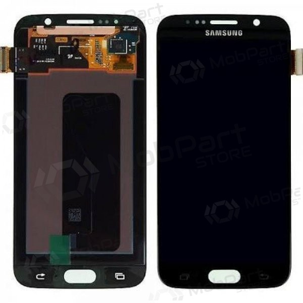 Samsung G920F Galaxy S6 skärm (svart) (service pack) (original) Samsung G920F Galaxy S6 skärm (svart) (service pack) (original)