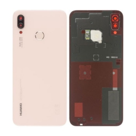 Huawei P20 Lite baksida / batterilucka rosa (Sakura Pink) (begagnad grade B, original)