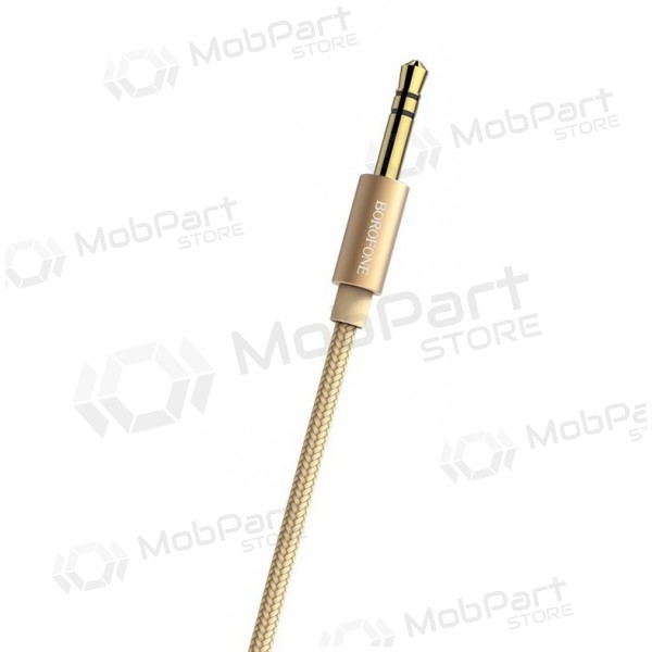 Audio adapter 3,5mm į 3,5mm Borofone BL3 (guld)