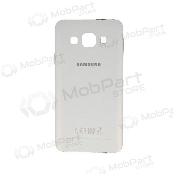 Samsung A300F Galaxy A3 baksida / batterilucka silver (Platinum Silver) (begagnad grade A, original)