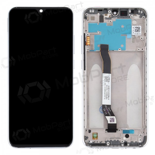 Xiaomi Redmi Note 8 / Note 8 2021 skärm (vit) (med ram) (service pack) (original) Xiaomi Redmi Note 8 / Note 8 2021 skärm (vit) (med ram) (service pack) (original)