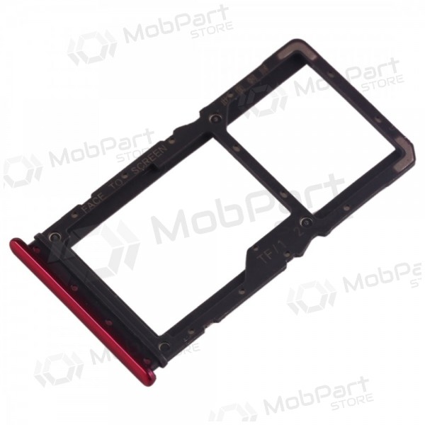Xiaomi Redmi Note 7 SIM korthållare (röd)