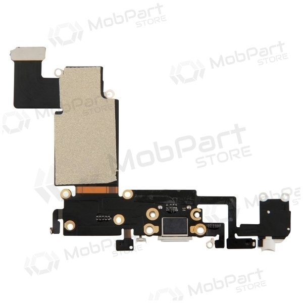 Apple iPhone 6S Plus laddarkontakt och mikrofon med flex (vit) Apple iPhone 6S Plus laddarkontakt och mikrofon med flex (vit)