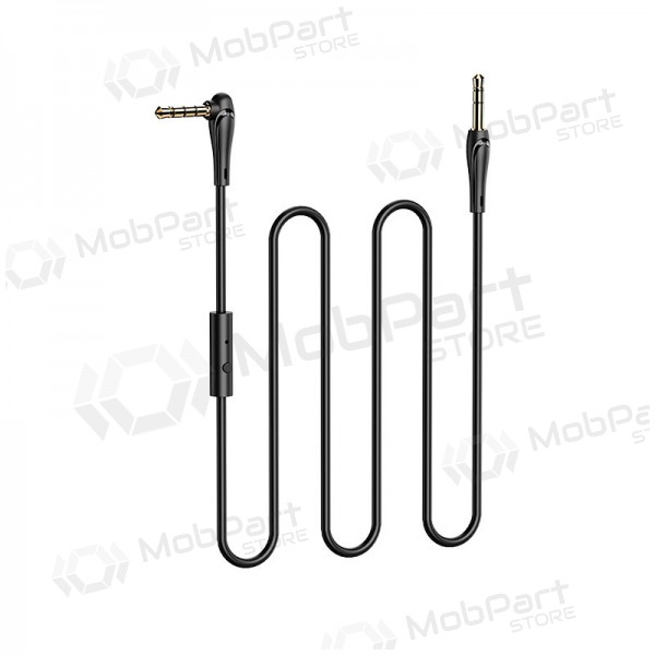 Audio adapter Hoco UPA15 AUX 3,5mm į 3,5mm (svart) Audio adapter Hoco UPA15 AUX 3,5mm į 3,5mm (svart)