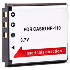 Casio NP-110 foto batteri / ackumulator