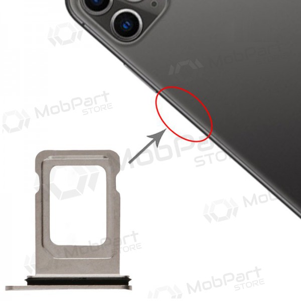 Apple iPhone 11 Pro / 11 Pro Max SIM korthållare (silver)