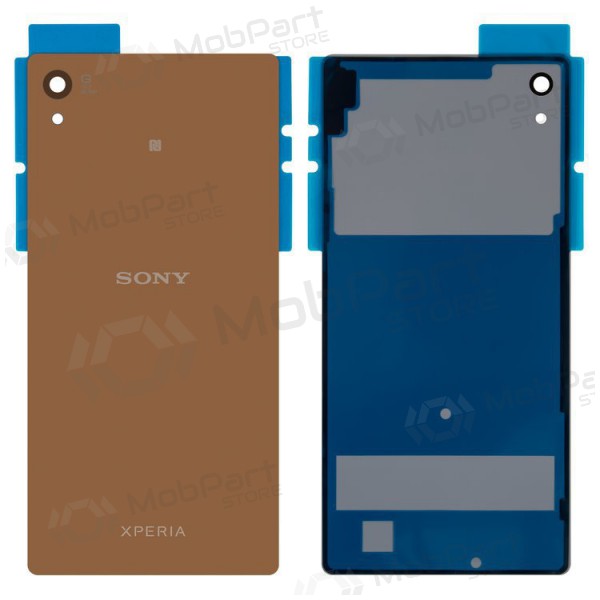 Sony Xperia Z3+ E6553 / Xperia Z4 baksida / batterilucka (brun)