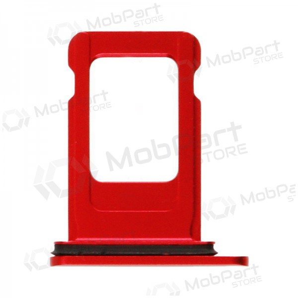Apple iPhone 11 (Dual) SIM korthållare (röd)