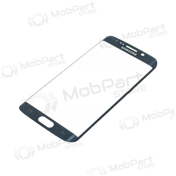 Samsung G925F Galaxy S6 Edge Skärmglass (mörkblå) (for screen refurbishing)