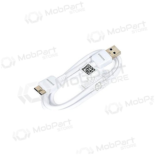 Samsung N9005 / N7200 Note 3 microUSB (ET-DQ10Y0WE) kabel (vit) (1M)