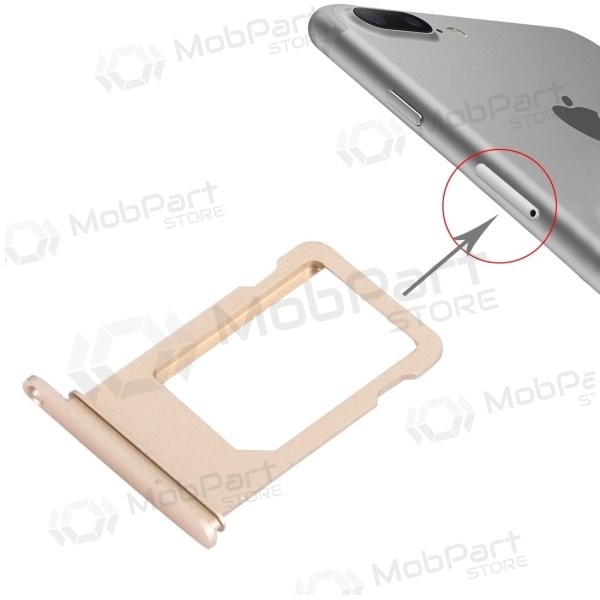 Apple iPhone 7 Plus SIM korthållare (guld)