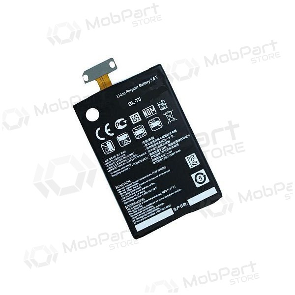 LG BL-T5 (Nexus 4, Optimus G) batteri / ackumulator (2100mAh)