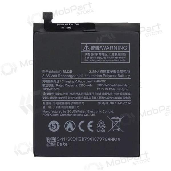 Xiaomi Redmi Mix 2 / Mix 2S batteri / ackumulator (BM3B) (3400mAh)