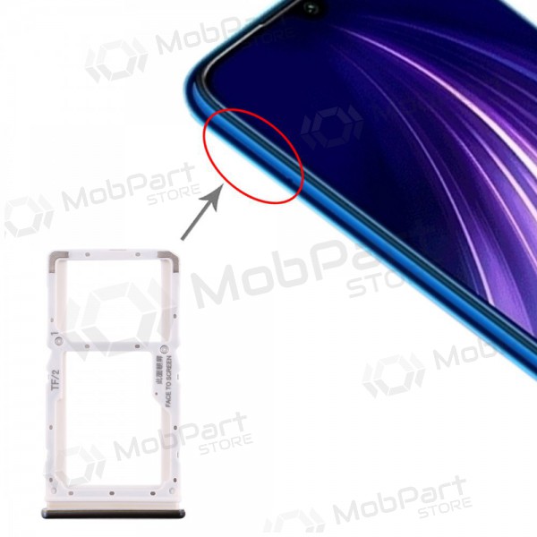 Xiaomi Redmi Note 8 Pro SIM korthållare grå (Mineral Grey)