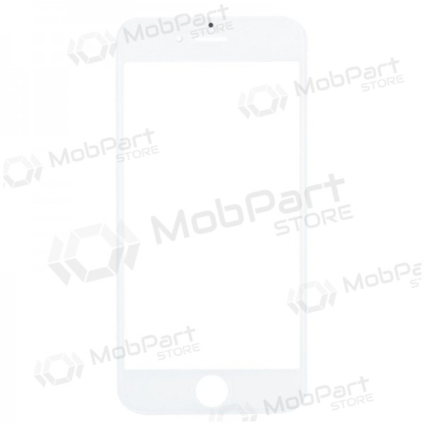 Apple iPhone 7 Plus skärmglass med ram och OCA (vit) (v2) (for screen refurbishing) - Premium