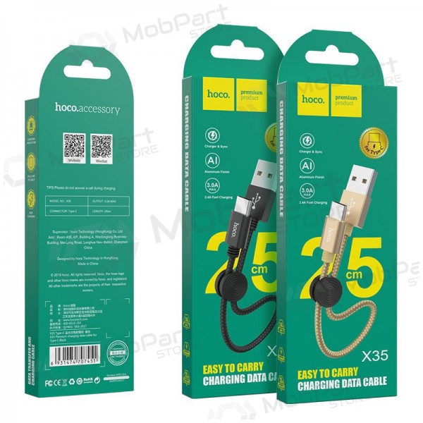 USB kabel HOCO X35 USB kabel HOCO X35