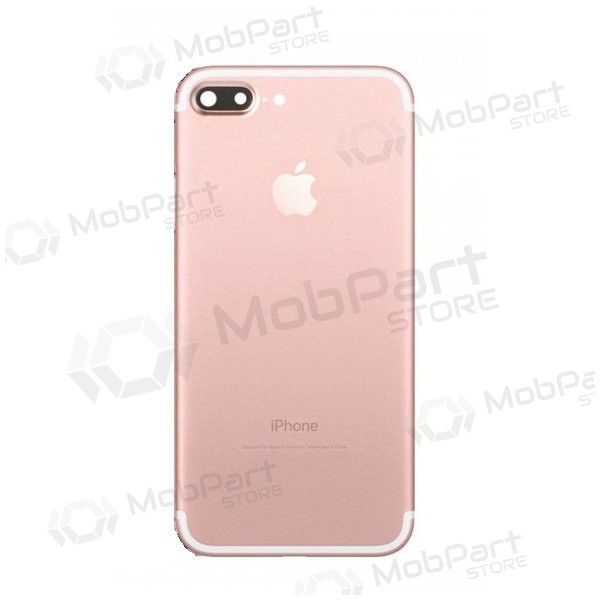 Apple iPhone 7 Plus baksida / batterilucka (Rose Gold) (begagnad grade C, original)