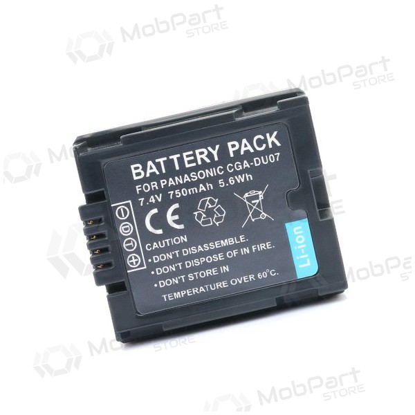Panasonic VW-VBD070, CGA-DU07 foto batteri / ackumulator Panasonic VW-VBD070, CGA-DU07 foto batteri / ackumulator