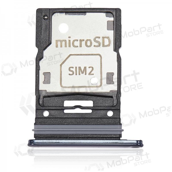 Samsung A536 Galaxy A53 5G SIM korthållare (svart) (service pack) (original)