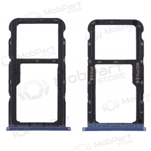 Huawei Mate 10 Lite SIM korthållare (blå)