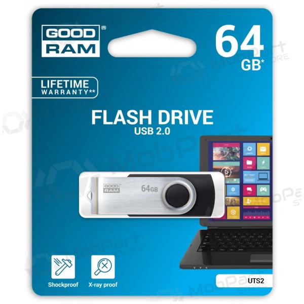 USB-minne GOODRAM UTS2 64GB USB 2.0