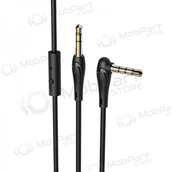 Audio adapter Hoco UPA15 AUX 3,5mm į 3,5mm (svart) Audio adapter Hoco UPA15 AUX 3,5mm į 3,5mm (svart)